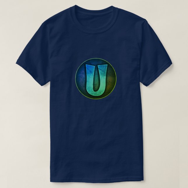 T-shirt Insigne Super Hero "U" (Design devant)
