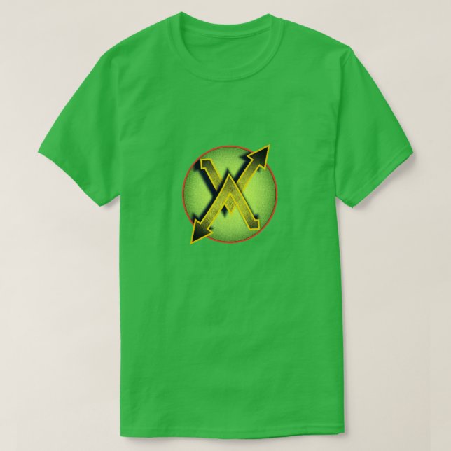T-shirt Insigne Super Hero "X" (Design devant)