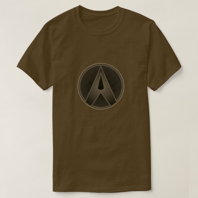 T-shirt Insigne Super Héros "A" (Design devant)