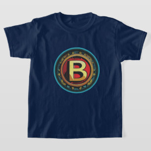 T-shirt Insigne Super Héros "B"