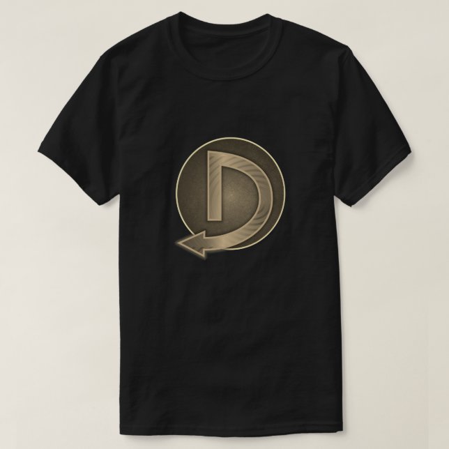 T-shirt Insigne Super Héros "D" (Design devant)