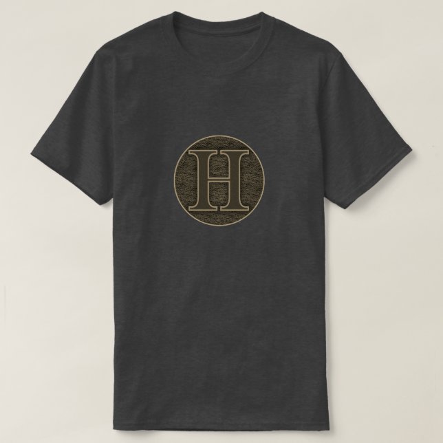 T-shirt Insigne Super Héros "H" (Design devant)