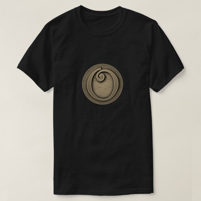 T-shirt Insigne Super Héros "O" (Design devant)