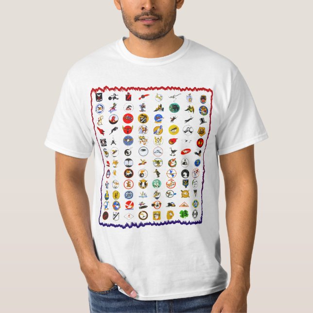 T-shirt Insignes de 2ÈME GUERRE MONDIALE (Devant)