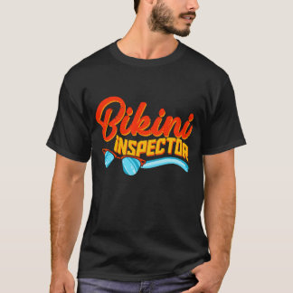 T-shirt Inspecteur Bikini