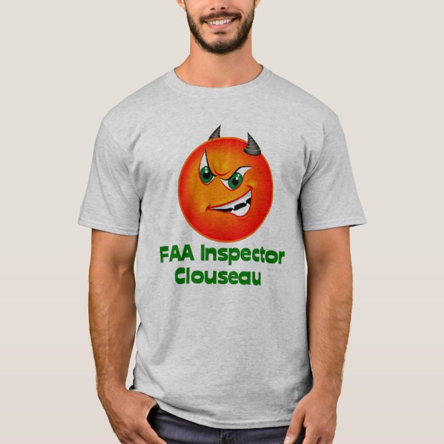 T-shirt Inspecteur de FAA (Devant)