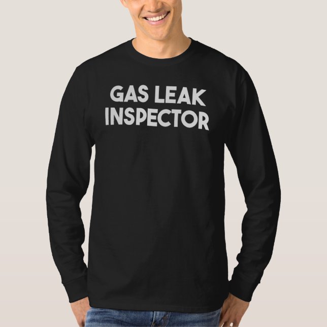 T-shirt Inspecteur de fuite de gaz (Devant)