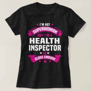 T-shirt Inspecteur de la santé
