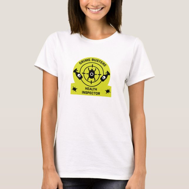 T-shirt Inspecteur de la santé (Devant)
