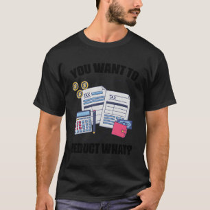 T-shirt Inspecteur de la taxe comptable du solde comptable