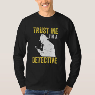T-shirt Inspecteur de l'enquêteur d'espionnage Faites-moi 