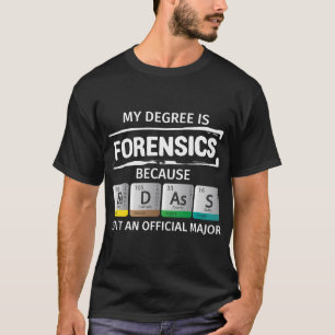 T-shirt Inspecteur de police judiciaire