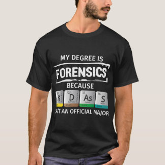 T-shirt Inspecteur de police judiciaire