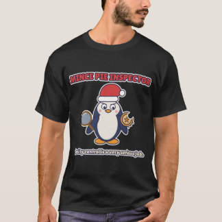T-shirt Inspecteur de tarte aux fruits secs Design de ping