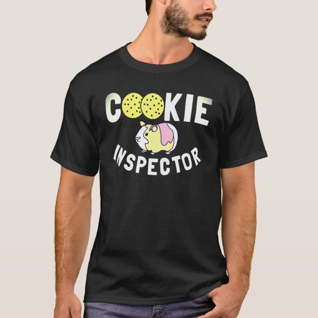 T-shirt Inspecteur des cookies Hamster (Devant)
