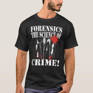 T-shirt Inspecteur pour enquêteurs sur les lieux du crime