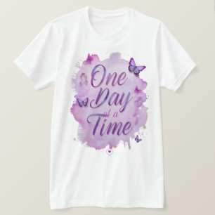 T-Shirt Inspirant Plus Fort que le Cancer – Espoir