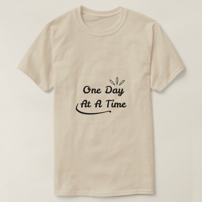 T-shirt Inspirant pour Hommes (Design devant)