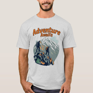T-shirt inspirant pour les voyageurs, les explorat