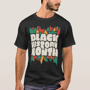 T-shirt Inspiration Afrique Noir Histoire Mois Mois Word A