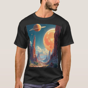 T-shirt Inspiration de l'espace Imprimantes et Imaginative