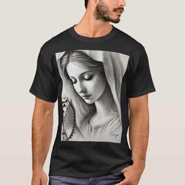 T-shirt "Inspiration divine : Art et Spiritualité" (Devant)