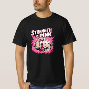 T-shirt Inspiration et coeur du cancer du sein Artwork