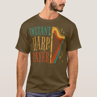 T-shirt Inspiration musicale Harp Player Instant Inspira