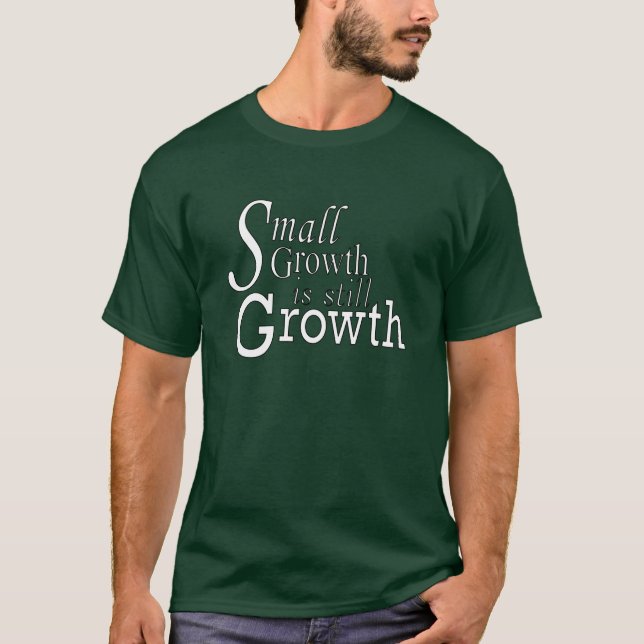 T-shirt Inspiration pour une croissance faible (Devant)