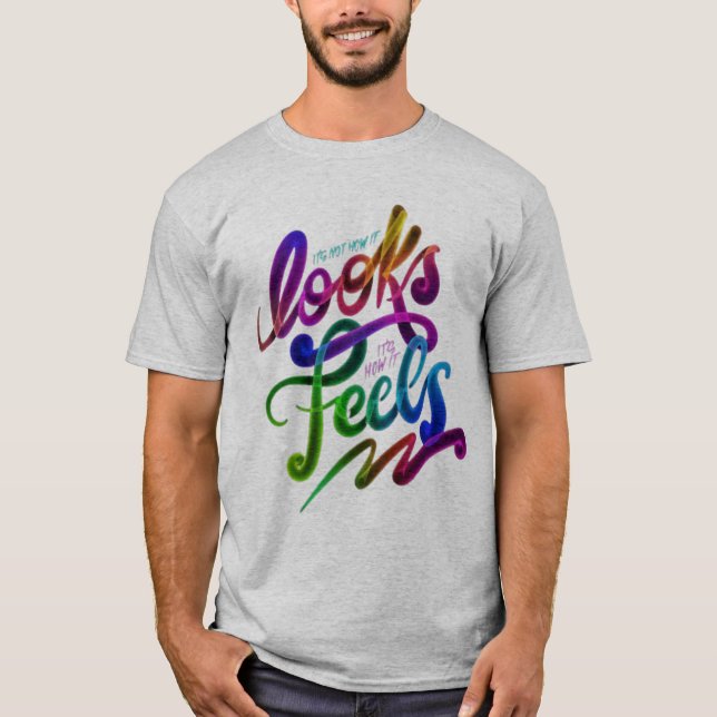 T-shirt Inspirational Coloré (Devant)