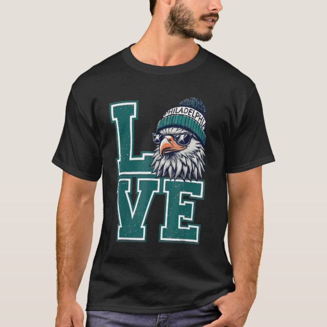 T-shirt Inspirational Eagles vole nouveau cadeau tendance  (Devant)