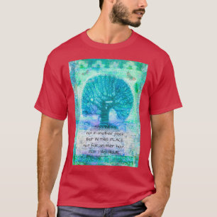 T-shirt Inspirational happiness quote Walt Whitman