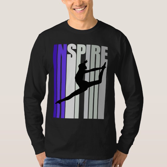 T-shirt Inspirational Motivational Dance Instructor Teache (Devant)