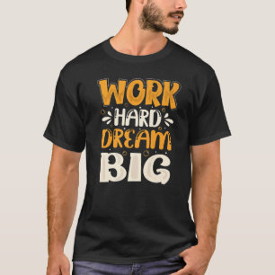 T-shirt Inspirational Restez positif Ne quittez toujours p