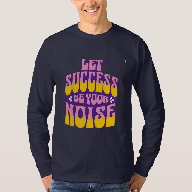 T-shirt Inspirational Retro Success (Devant)