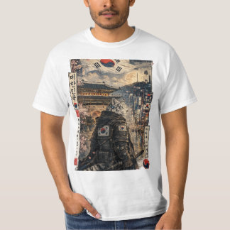 T-shirt inspiré de la Corée du Sud