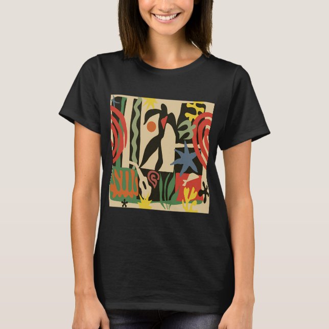 T-shirt Inspiré de Matisse (Vintage) (Devant)