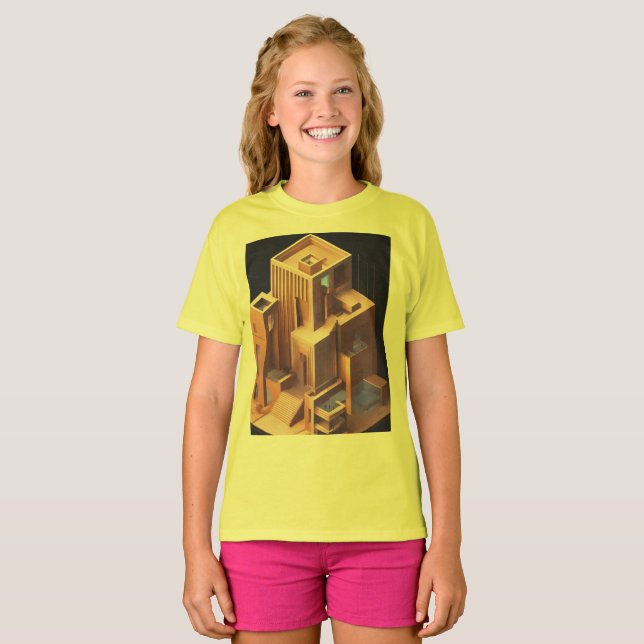 T-shirt inspiré de Monument Valley (Devant entier)
