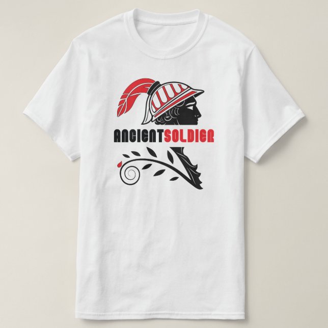 T-shirt inspiré des anciens soldats (Design devant)