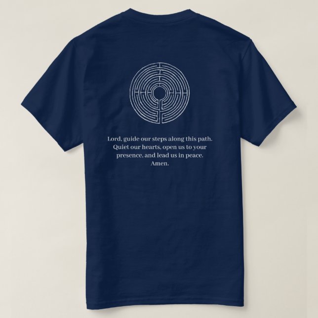 T-shirt inspiré du labyrinthe (Design dos)