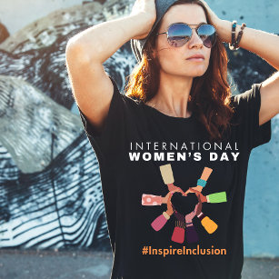 T-shirt Inspire Inclusion Journée internationale des femme
