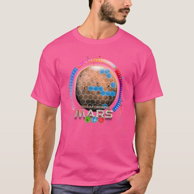 T-shirt Inspiré Mars Terraformateur (Devant)