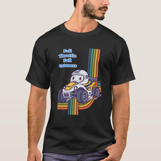 T-shirt inspiré par la passion pour la course et l (Devant)