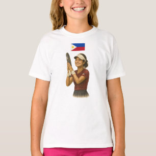 T-shirt Inspiré par la superstar de tennis philippine Alex
