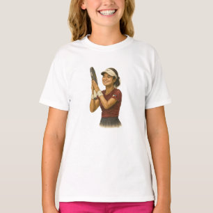 T-shirt Inspiré par le tennis philippin Alex Eala