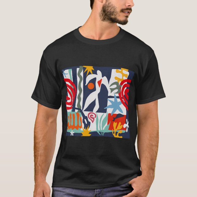 T-shirt Inspiré par Matisse (Devant)