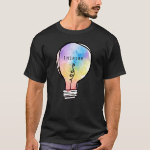 T-shirt Inspirer Style Couleur Lumière Pour Hommes Femmes