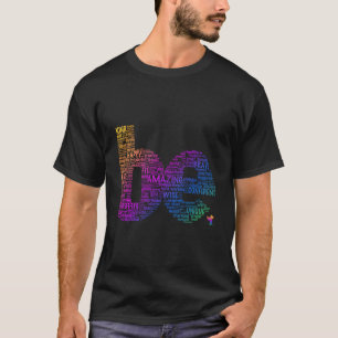 T-shirt Inspirer Word Art Soyez Extraordinaire Motivation