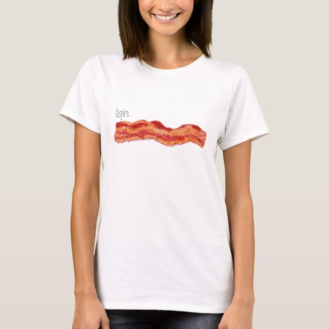 T-shirt Inspirez le lard (Devant)