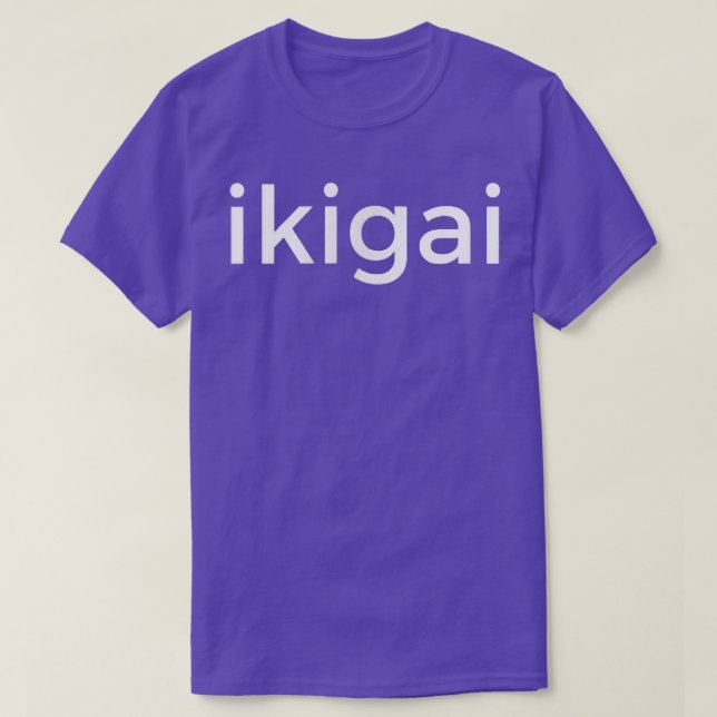 T-shirt Inspiring Basic - Ikigai  (Design devant)